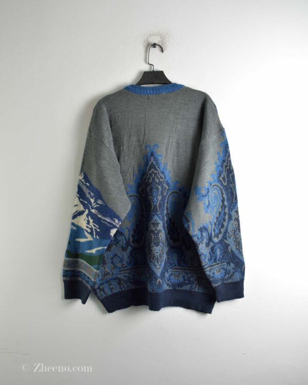 بافت وینتیج طرح دار Modamgo