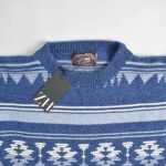 بافت وینتیج آبی Victoria Dry Goods