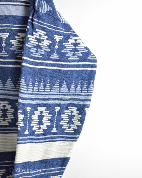 بافت وینتیج آبی Victoria Dry Goods