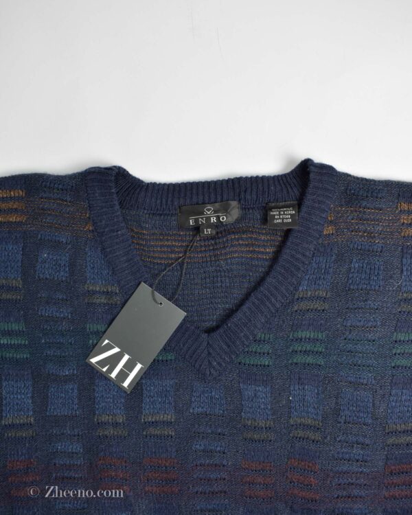 بافت وینتیج سرمه ای Enro