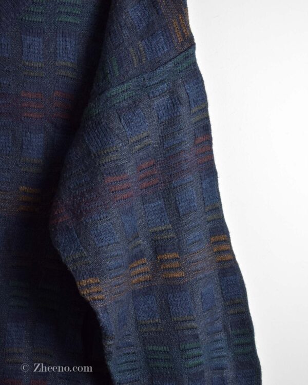 بافت وینتیج سرمه ای Enro