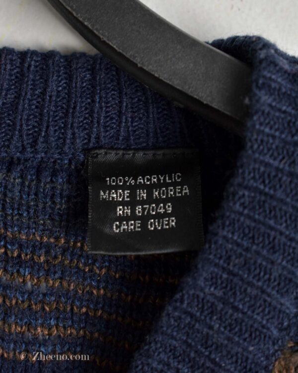 بافت وینتیج سرمه ای Enro