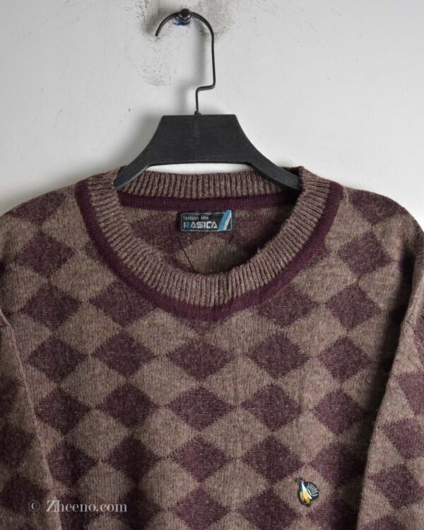 بافت وینتیج طرح لوزی Rasica