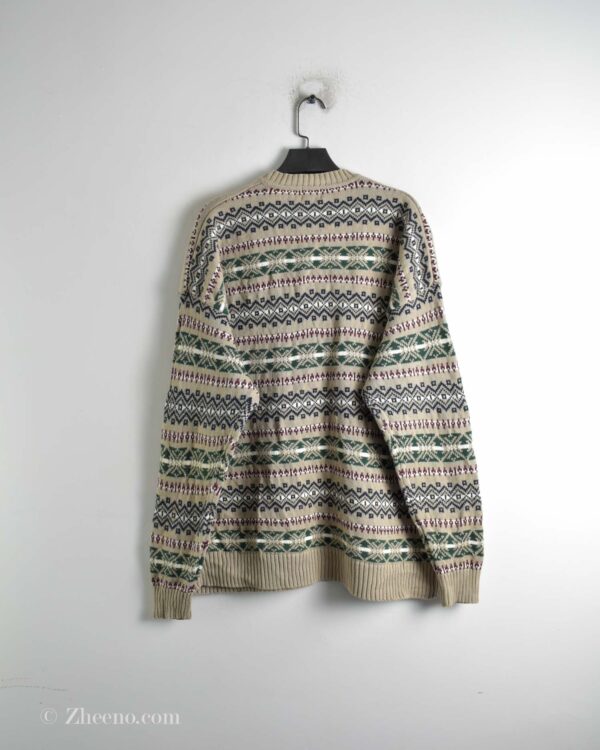 بافت وینتیج کرم طرح دار Dockers