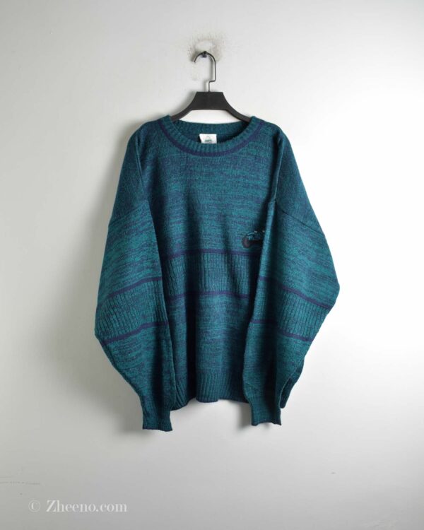 بافت وینتیج سبز پررنگ New Fast