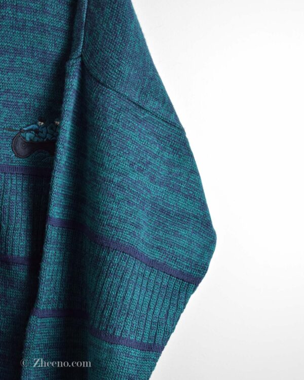 بافت وینتیج سبز پررنگ New Fast