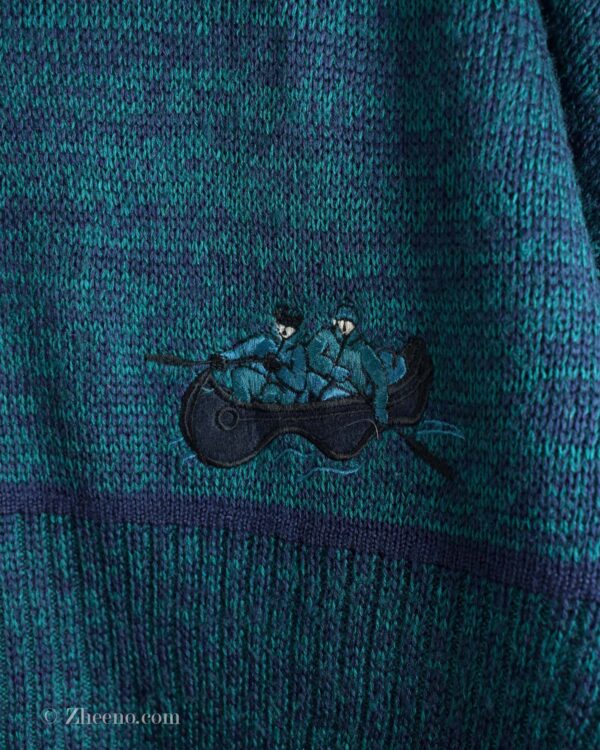 بافت وینتیج سبز پررنگ New Fast