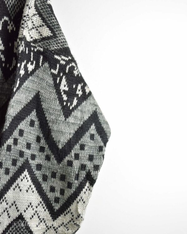 بافت وینتیج سفید مشکی Gabrielle