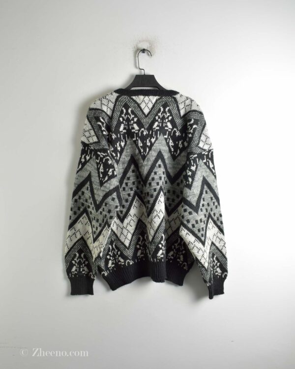 بافت وینتیج سفید مشکی Gabrielle