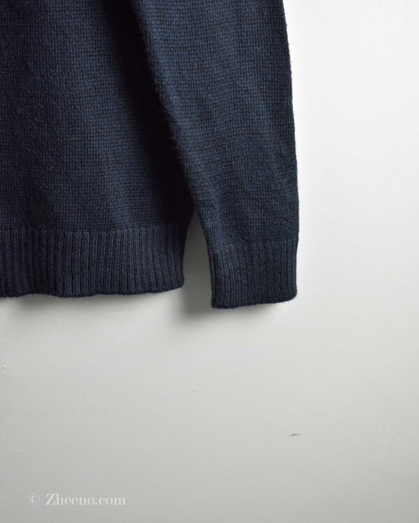 بافت وینتیج سرمه ای تیره Livergy