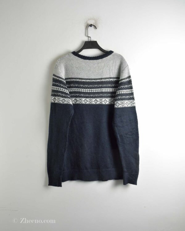 بافت وینتیج سرمه ای تیره Livergy