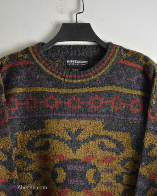 بافت وینتیج طرح دار Expressions international