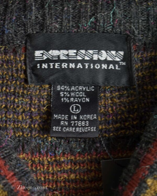 بافت وینتیج طرح دار Expressions international