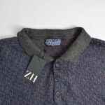 بافت وینتیج یقه دار سه دکمه Jantzen