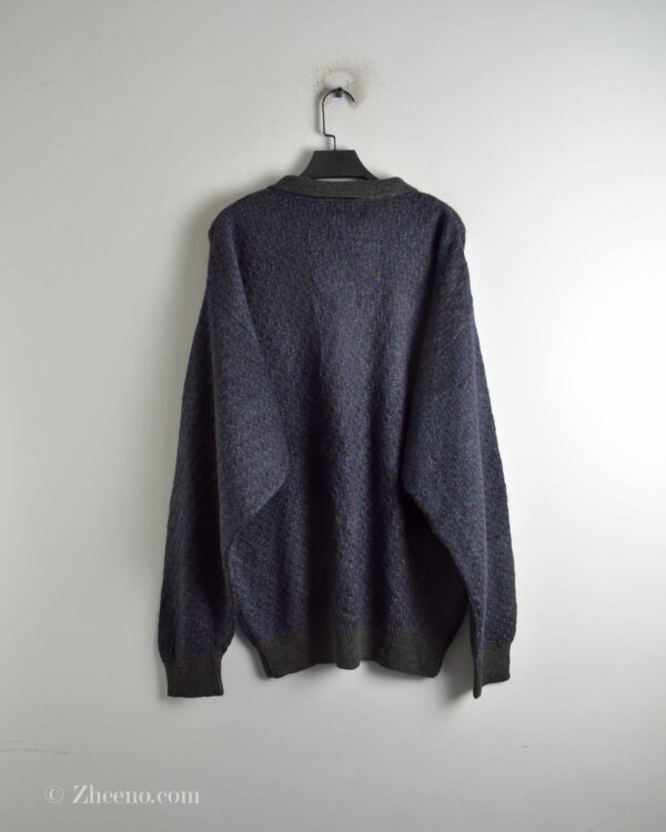 بافت وینتیج یقه دار سه دکمه Jantzen