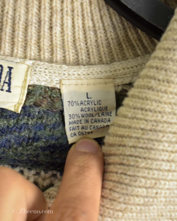 بافت وینتیج یقه دار Casa Moda