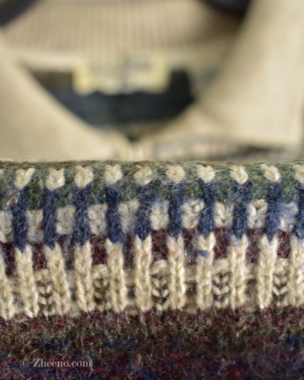 بافت وینتیج یقه دار Casa Moda