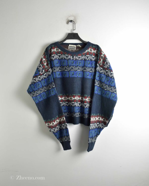 بافت وینتیج طرح دار White Oak