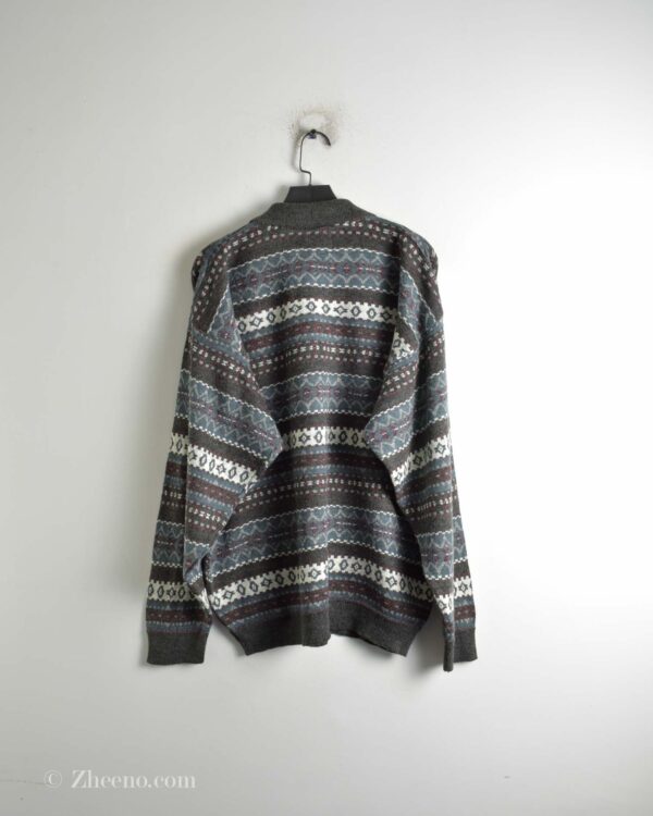 بافت وینتیج سه دکمه یقه دار Tip Top Tailors