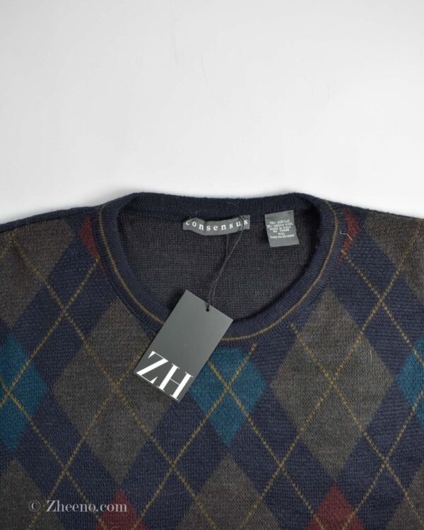 بافت وینتیج طرح لوزی Consensus