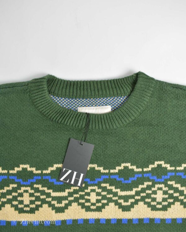 بافت وینتیج سبز کرم Pacsun