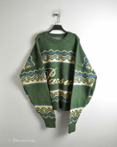بافت وینتیج سبز کرم Pacsun