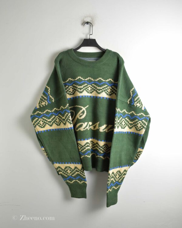 بافت وینتیج سبز کرم Pacsun