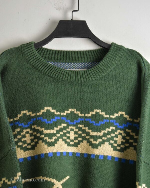 بافت وینتیج سبز کرم Pacsun