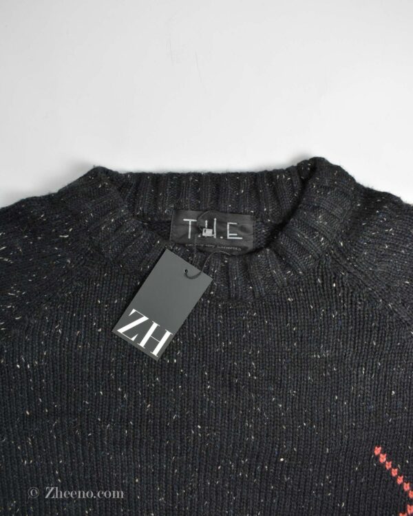 بافت وینتیج مشکی T.H.E