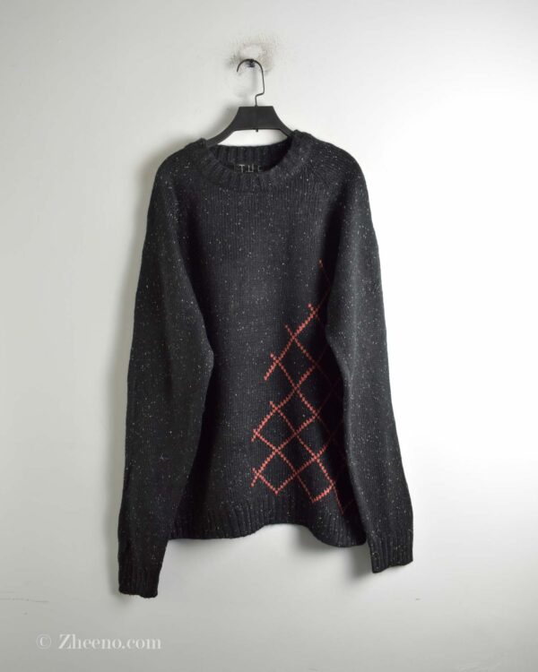 بافت وینتیج مشکی T.H.E