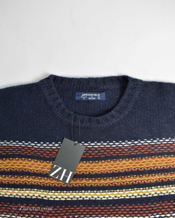 بافت وینتیج سرمه ای Springfield