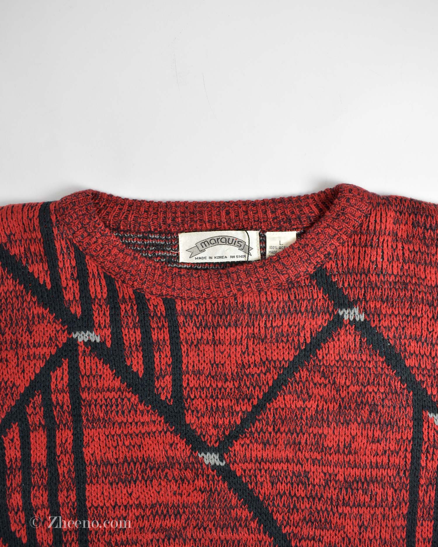 17690101437256403 بافت وینتیج قرمز Marcuis