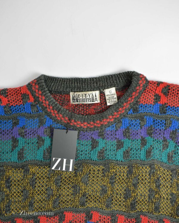 بافت وینتیج چند رنگ City Streets