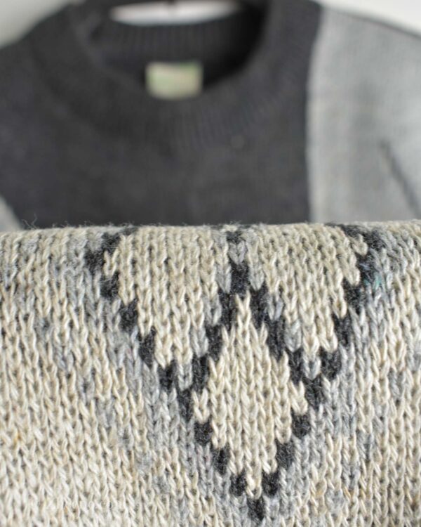 بافت وینتیج طرح لوزی