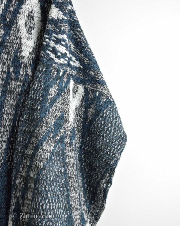 بافت وینتیج آبی Michael Gerald