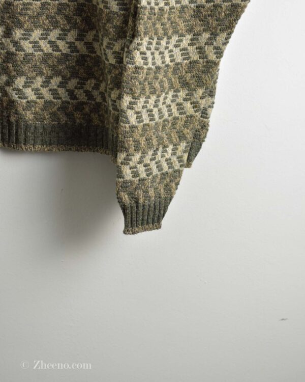 بافت وینتیج یقه هفت Bill Blass