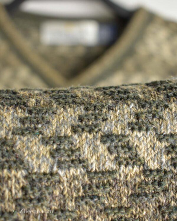 بافت وینتیج یقه هفت Bill Blass