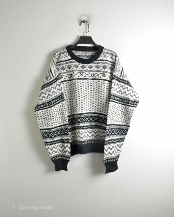 بافت وینتیج سیاه سفید