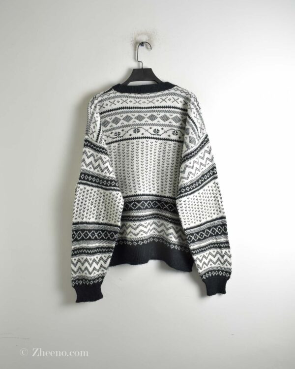 بافت وینتیج سیاه سفید