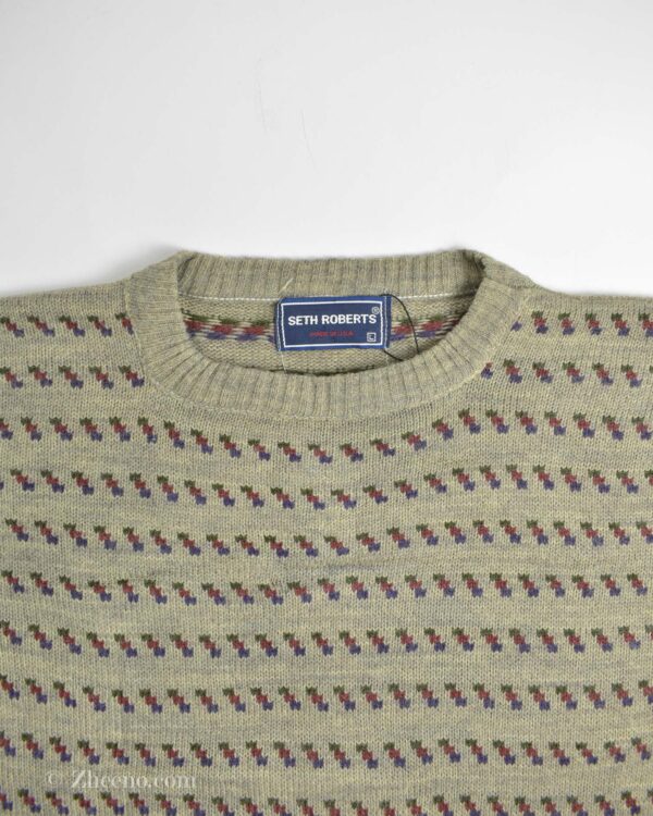 بافت وینتیج خاکی Seth Roberts