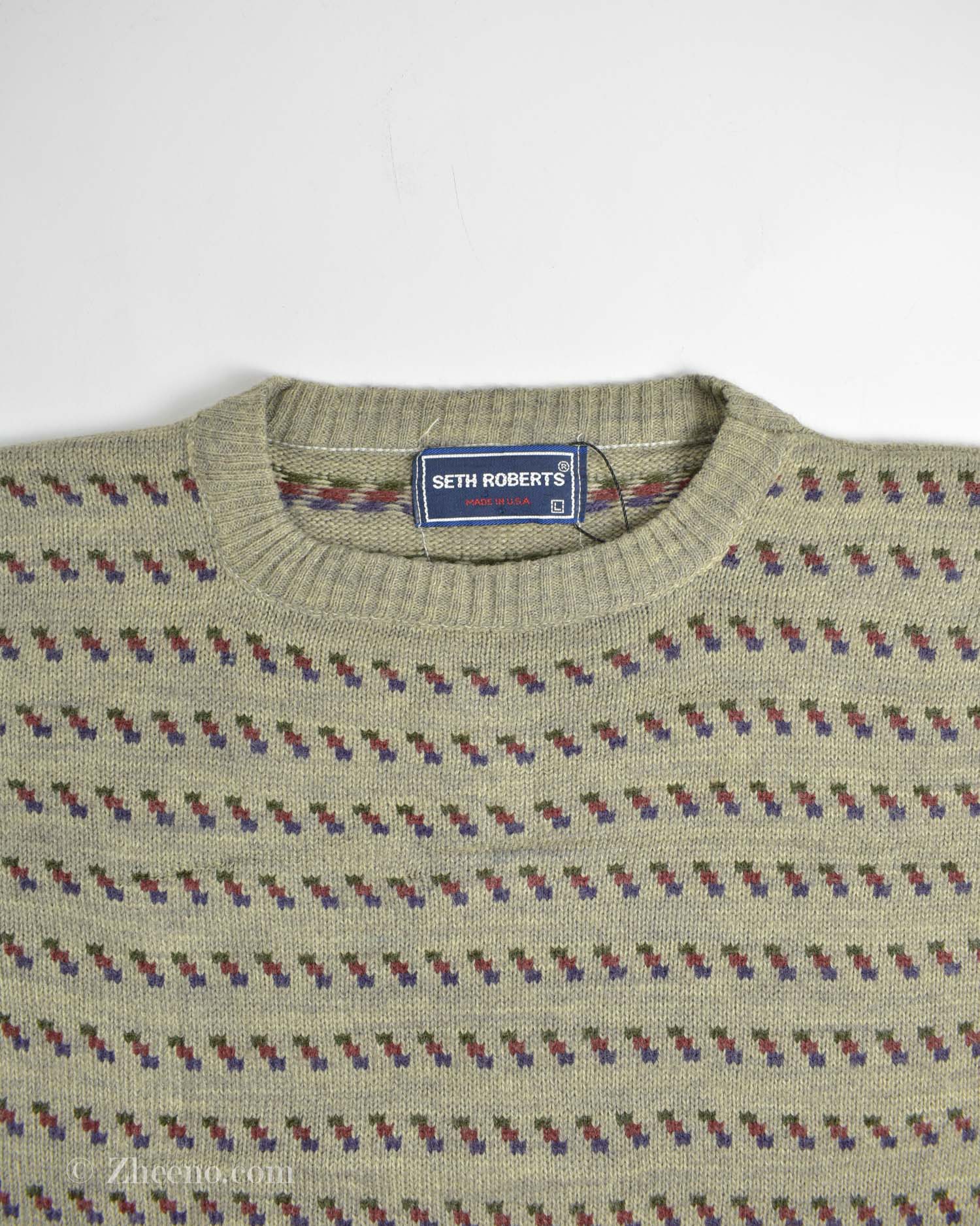 17690101649015496 بافت وینتیج خاکی Seth Roberts