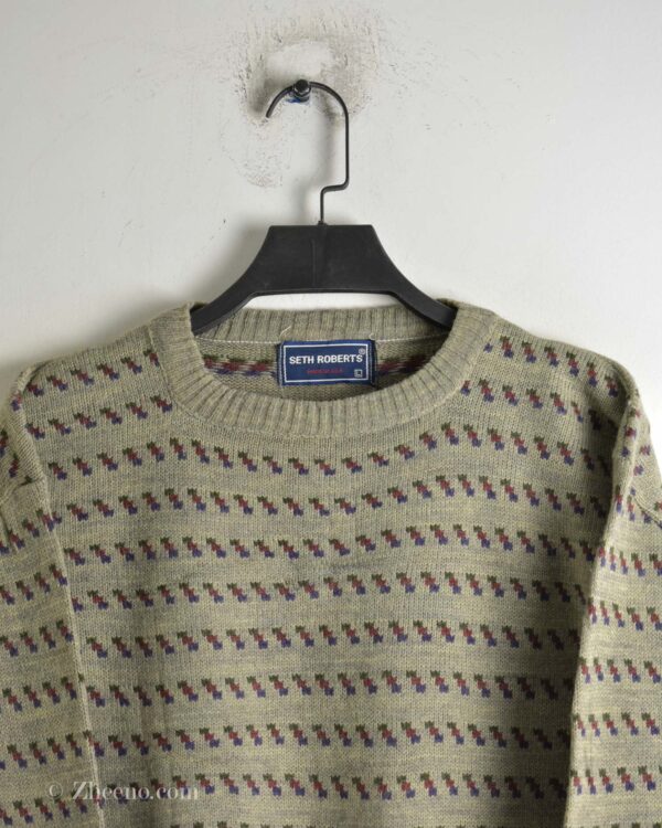 بافت وینتیج خاکی Seth Roberts