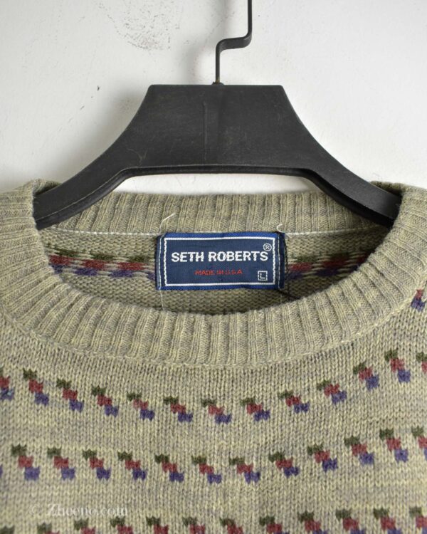 بافت وینتیج خاکی Seth Roberts