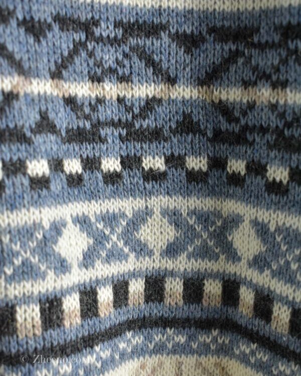 نیم زیپ بافت وینتیج Quadrilatere