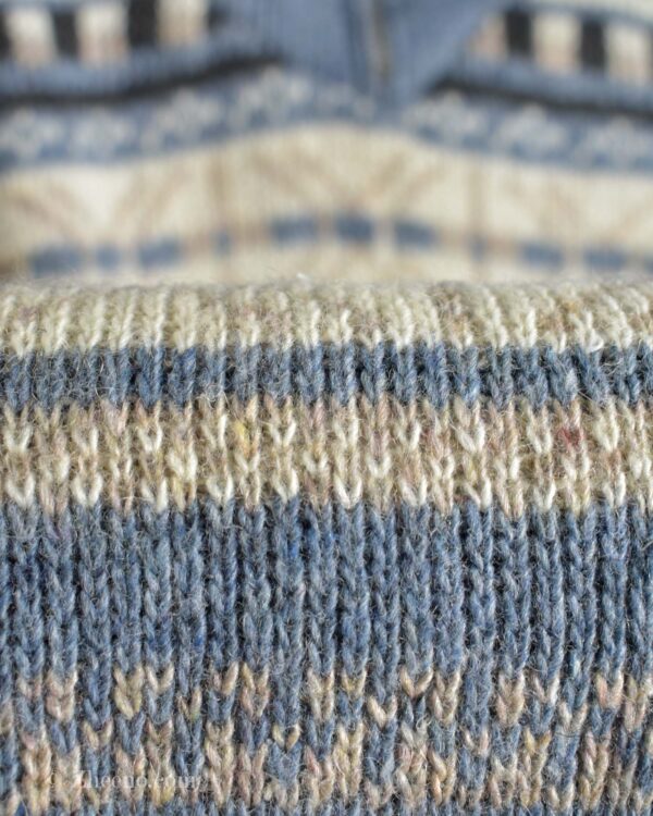 نیم زیپ بافت وینتیج Quadrilatere