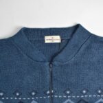 بافت وینتیج زیپ دار Carabou