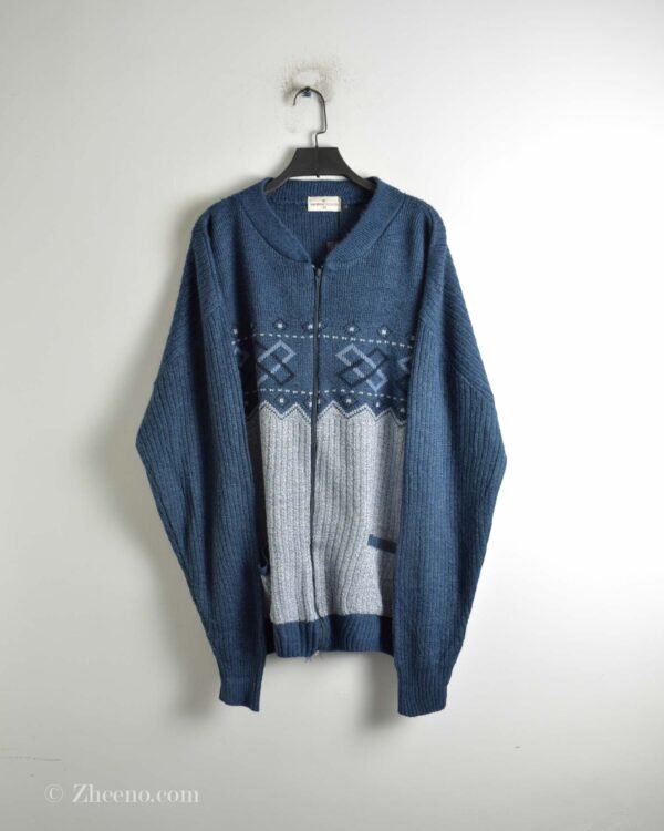 بافت وینتیج زیپ دار Carabou