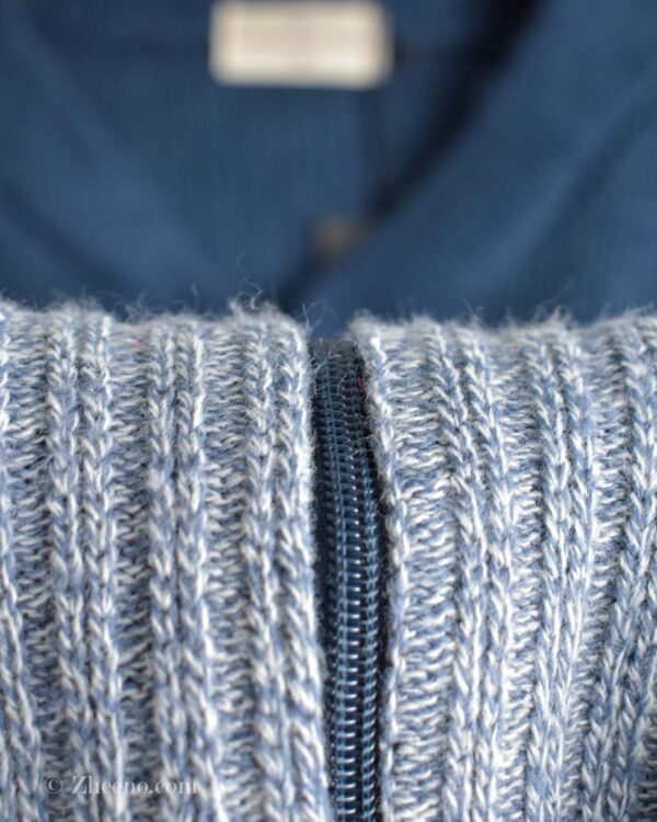 بافت وینتیج زیپ دار Carabou