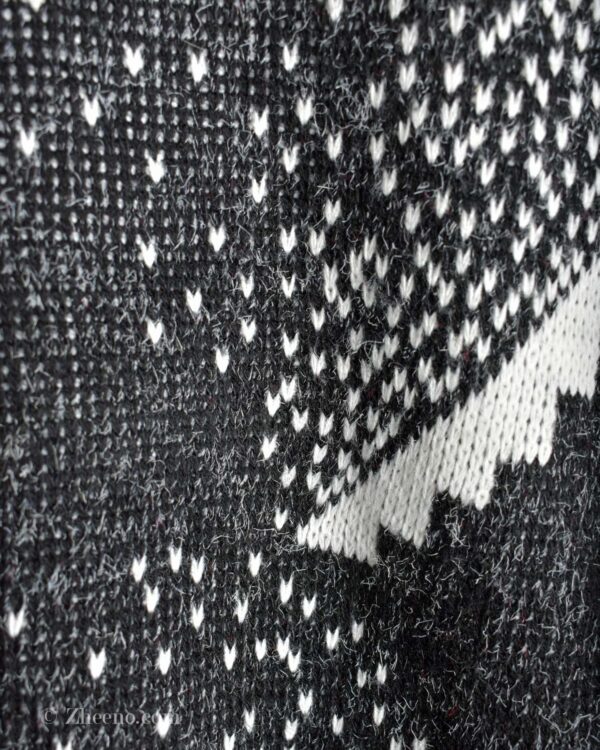 بافت وینتیج مشکی سفید New era