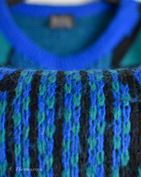 بافت وینتیج آبی New Era